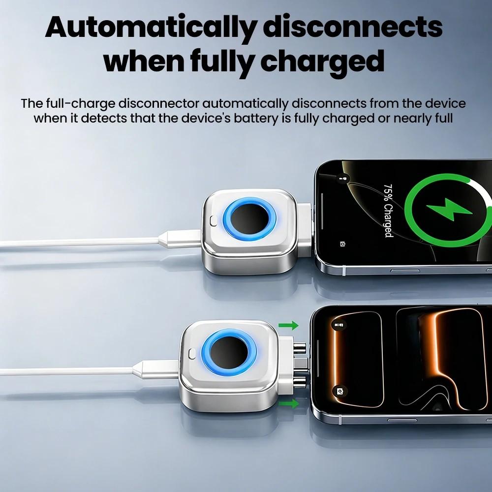 140W Type-C Auto Power-Off Fast Charging Adapter with Smart Battery Protection